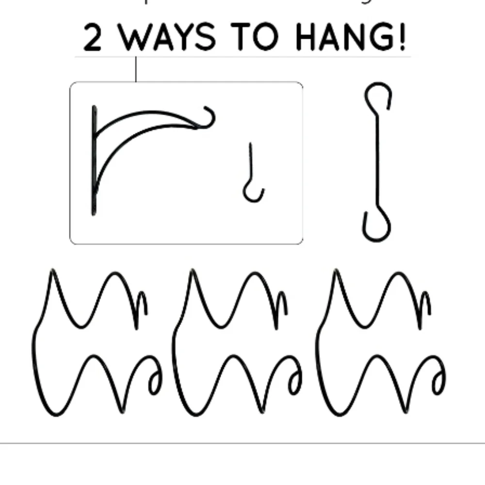 Climbing Tendril 6-Bottle Hanging Wine Rack